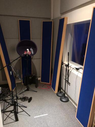 One of our song booths